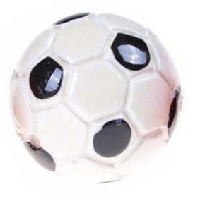 Zakje Miniatuur Voetballen (3 stuks)